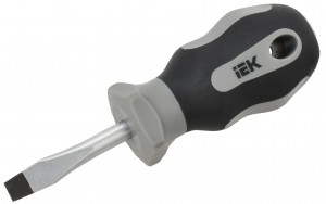 IEK ARMA2L 5 Отвертка шлицевая SL6, 5х38 Т2 A2L5-SC10-T2-SL-65-038