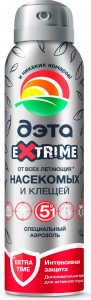 ДЭТА EXTRIME Аэрозоль 150мл. (5в1) От клещей, комаров, мошек, слепней (на кожу) проф. 0734