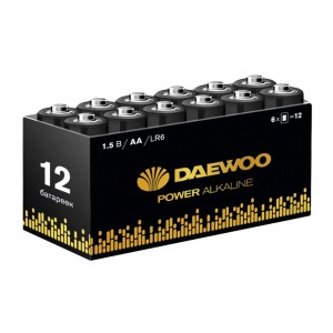 Э/п Daewoo  Power Alkaline LR6/316 рack-12 (12!)
