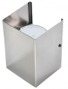 Ecola GX53-N52 св-к настенный бра 2xGX53 хром 100x140x90 (кратно 2!) FCN52FECB