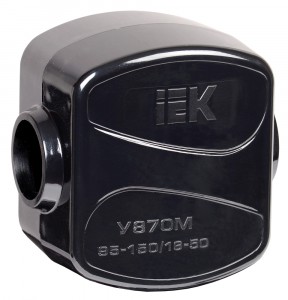 IEK сжим ответвительный У-870М (95-150/16-50 мм2) IP20 UKZ-ZO-870M
