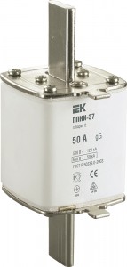 IEK Плавкая вставка предохранителя ППНИ-37, габарит 2,   50А