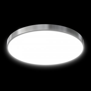 APEYRON св-к декоративный IP54 SPA 20W(1600lm) 4000K 4K круг d250x30 серебр 18-143