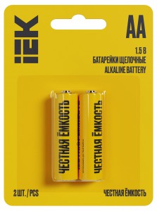 Э/п IEK Честная ёмкость LR6/316/AA BL2 ABT-LR06-OP-L02