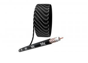 ЭРА Кабель RG-6U, 75 Ом, Cu d=1.02/(оплётка Cu 64%), PE, 100 м, чёрный