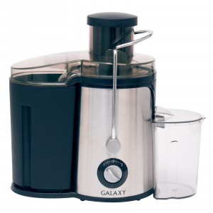 Соковыжималка Galaxy GL-0806, 700Вт,2 скор.,шир.загр.горловины=70мм,корпус нерж.ст, емк.д/сока 0,5л
