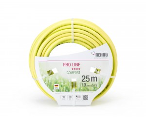 Rehau Шланг садовый PRO LINE жёлтый, 19мм (3/4") 25м, 3-х слойный 10976961600 Германия