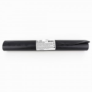 Мешки для мусора 240л/10шт,65 мкм,ПВД,черные,рулон,90х130 см,41636/ AVIKOMP