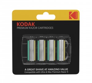 Kodak Сменные кассеты д/бритв. (785907/785906) Premium 5 лезвий  (4шт/уп, цена за шт.) 1989