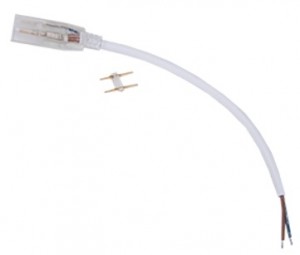 Ecola Кабель питания 220V 12x7 150мм с муфтой и разъемом IP68 SCJN12ESB