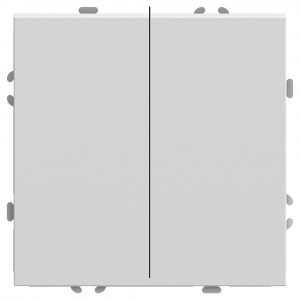 Stekker ЭМИЛИ мех. выкл. СУ 2 кл. 10А белый фарфор, soft touch RSW10-5104-01 49866