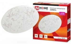 ASD/InHome св-к св/д декоративный 36W(2340lm) 6500К 6K 350x55 IP40 DECO БАМБУК 5056