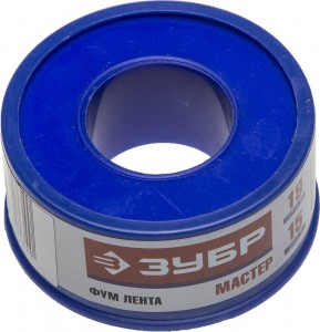 Фумлента ЗУБР "МАСТЕР", плотность 0,40 г/см3, 0,1ммх19ммх15м