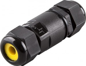 Feron LD520 3-х контактный водонепроницаемый кабельный коннектор IP68 32243