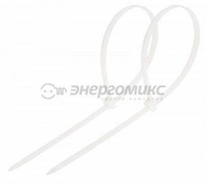 Rexant хомут нейлоновый белый 5,0х500 (уп. 100шт., цена за уп.), 07-0500
