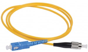 ITK оптический коммут. шнур (патч-корд), SM, 9/125 (OS2), SC/UPC-FC/UPC,(simplex),1м