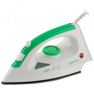 Утюг HomeStar HS-4001 Бело-зеленый, 2кВт, подошва тефлон, пар 4837