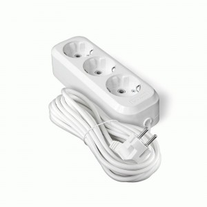 UNIVersal сет. удл. ПВС 3х1 3 роз.  7 м 10А земля У10-554 554-07