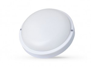 Ultraflash св-к св/д ЖКХ 12W(960lm) 4000K 4K круг/белый 140x37 IP65 LBF-0312 C01