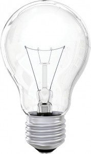 ОНЛАЙТ лампа накаливания А50 E27 60W ЛОН прозрачная OI-A-60-230-E27 CL (100!) 71662