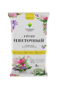 Торфяная поляна грунт Цветочный 5л. РТК