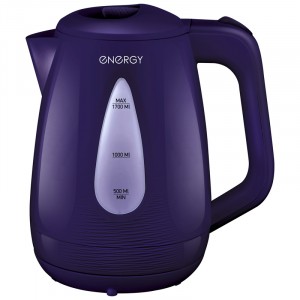 Чайник электр. Energy E-214 фиолетовый (диск, 1,7л) 2кВт, термопластик 164091