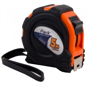 Park Рулетка 5мx25мм, фиксатор, прорезин. корпус TM28-5025,  353028
