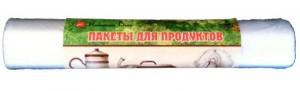 Пакеты фасовочные для продуктов 24*37см (6мк) ПНД 100шт/рулон, арт.2425 Концепция Быта