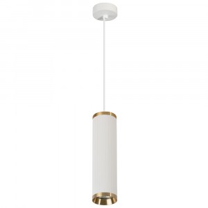 Feron св-к подвесной спот под лампу MR16 GU10 белый/ант.золото 55x200 ML1908 GATSBY levitation 48854