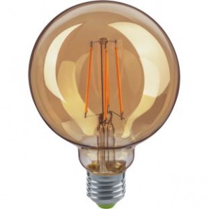 Navigator Шар G95 E27 8W 2700К 2К филамент 95x140 NLL-F-G95-8-230-2.7K-E27-GD 80540