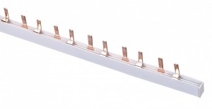 DEKraft шина соединительная типа PIN (штырь) 2P 63А (1м), 27х2 контактов 32031DEK (6!)