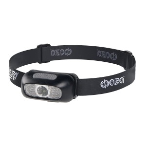 ФАЗА фонарь налобный AccuFH3-L3W/RED  3W(100lm) XPE, USB пластик, 5 режимов