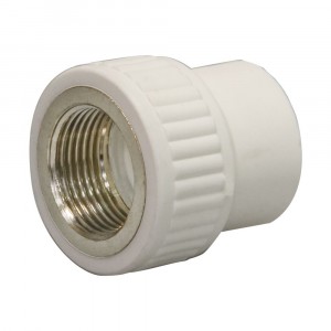 СТМ ПЛАСТ Муфта PP-R комбинированная (вн. рез.) DN 25х3/4" CPCF2534