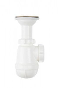 Aquant Сифон д/умывальника 1 1/2" х 40 малый с выпуском, S0100-55-MR (S0100-55)