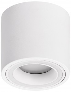ЭРА св-к спот накл OL47 WH MR16 GU10 IP20 белый 80x90 59795