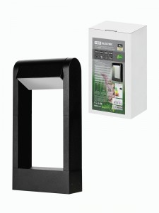 TDM св-к уличный/садовый LED Аура H300мм 6W(3000K 2K алюм./черн. IP65SQ0330-4043