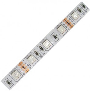 Ecola Лента св/д 12V 7.2W/m 30Led/m IP20 RGB 50м (интер) PRO SMD5050 P2LM07ESD