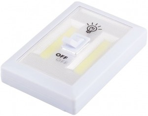 Feron св-к св/д с переключателем 1LED 3W(200lm) белый 115x75x35 (без 3xААА) FN1208 23379