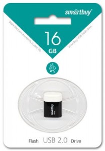 Флэш-диск (флэшка) USB  8Gb Smartbuy LARA Black (SB8GBLara-K)