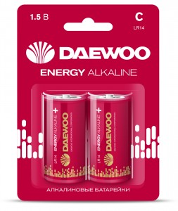 Э/п Daewoo  Energy Alkaline LR14/343  BL2