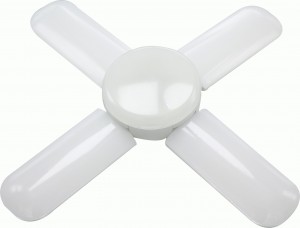 General св/д лампа E27 4-х лепестковая,расклад+центр. 50W(4400lm) 6500K 6К 200x110 клевер-BC661608