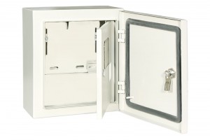 TDM щит учетный ЩУ-3ф/1-1-6 IP66 (445х400х150 мм) 2 двери SQ0905-0097