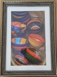 882 фоторамка 10*15 пластик дуб металлик (22 шт/кор) "Фрейм"