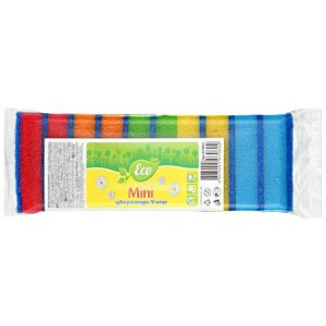"Губка для посуды ECO LINE Мини (10шт/уп) 70*40*25мм 70802 РУСАЛОЧКА