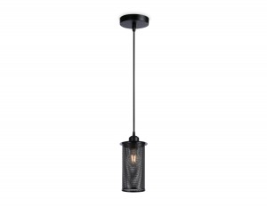Ambrella св-к подвесной LOFT E27 40W d102x1055 черный металл TRADITIONAL TR8162 BK