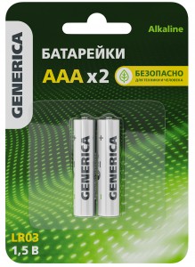 Э/п GENERICA LR03/286/AAA BL2 ABT-LR03-ST-L02-G