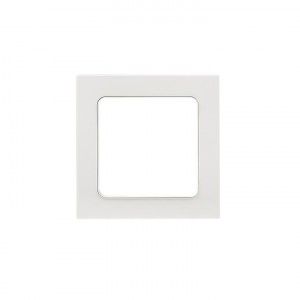 EKF Стокгольм рамка 1 мест. белая (PC) EXM-G-302-10