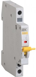IEK контакт состояния КСВ47 новая серия на DIN-рейку MVA01D-AK-1