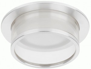 ЭРА св-к встр под лампу DK99 CH MR16 GU5.3 хром (75)92х50 58394
