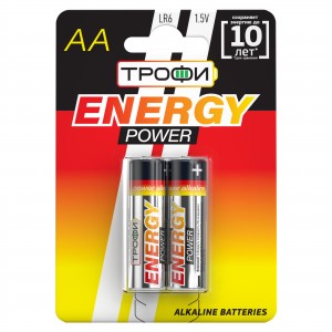 Э/п ТРОФИ BASIC/ ENERGY POWER LR6/316 BL2